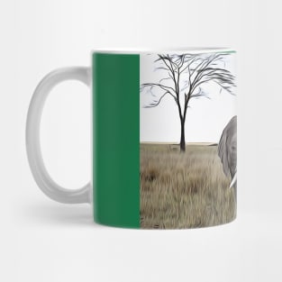 African Elephants Mug